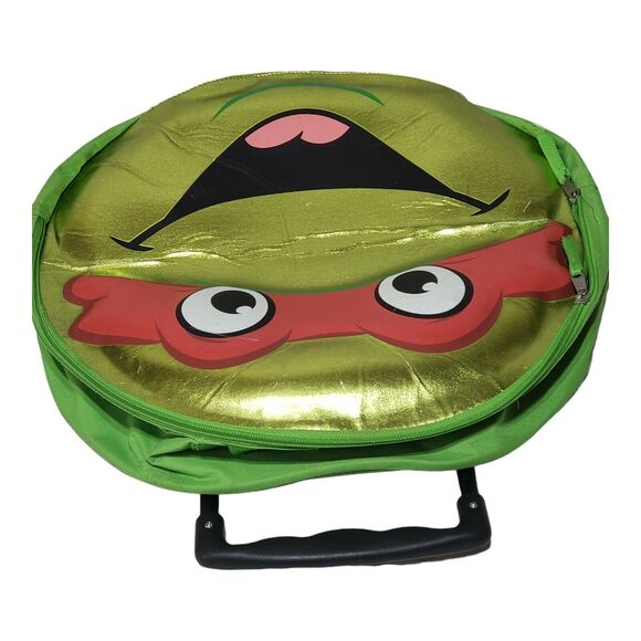 2017 Nickelodeon TMNT Raphael Rolling Bag luggage travel - Picture 3 of 6